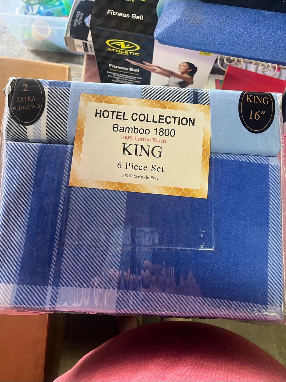 Hotel Collection Bamboo 1800 King 6-Piece Sheet Set